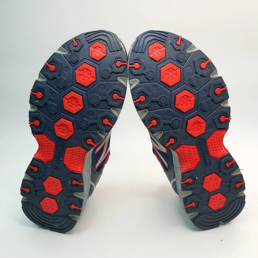 New Balance Lonoke All Terrain Shoes Men Size 12 Navy Blue Orange MTLONLD1